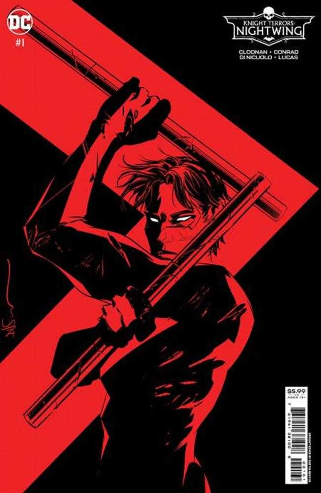 Knight Terrors Nightwing #1 (Of 2) Cover D Dustin Nguyen Midnight Card Stock Variant | Odin's Place
