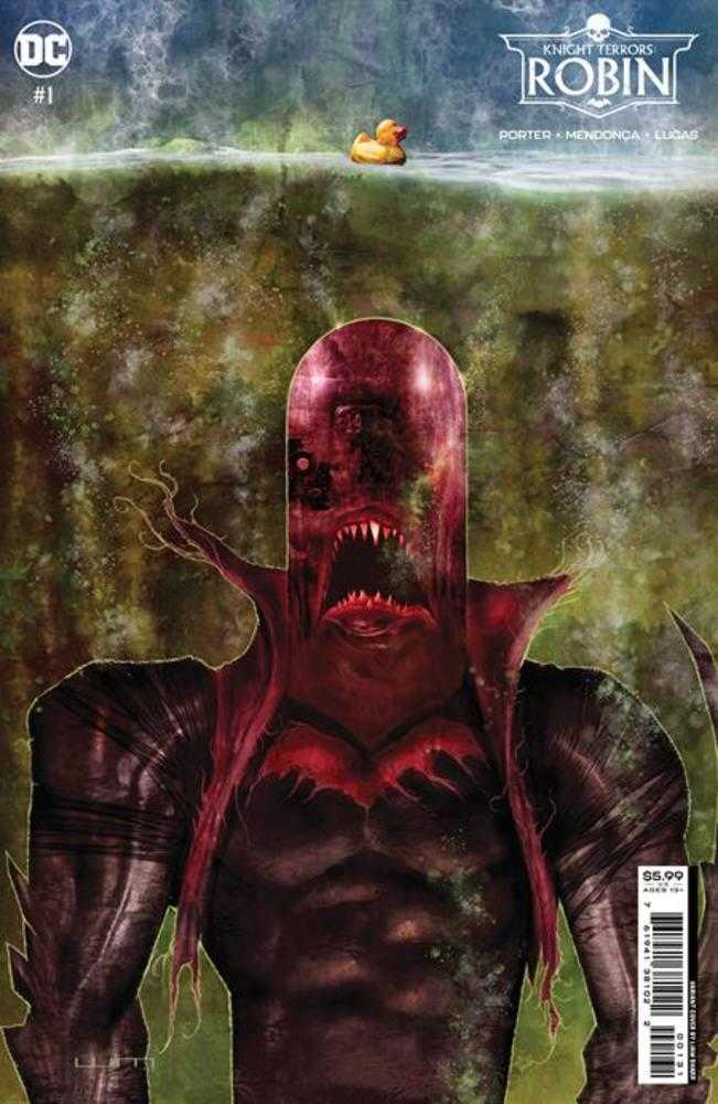 Knight Terrors Robin #1 (Of 2) Cover C Liam Sharp Card Stock Variant | Odin's Place