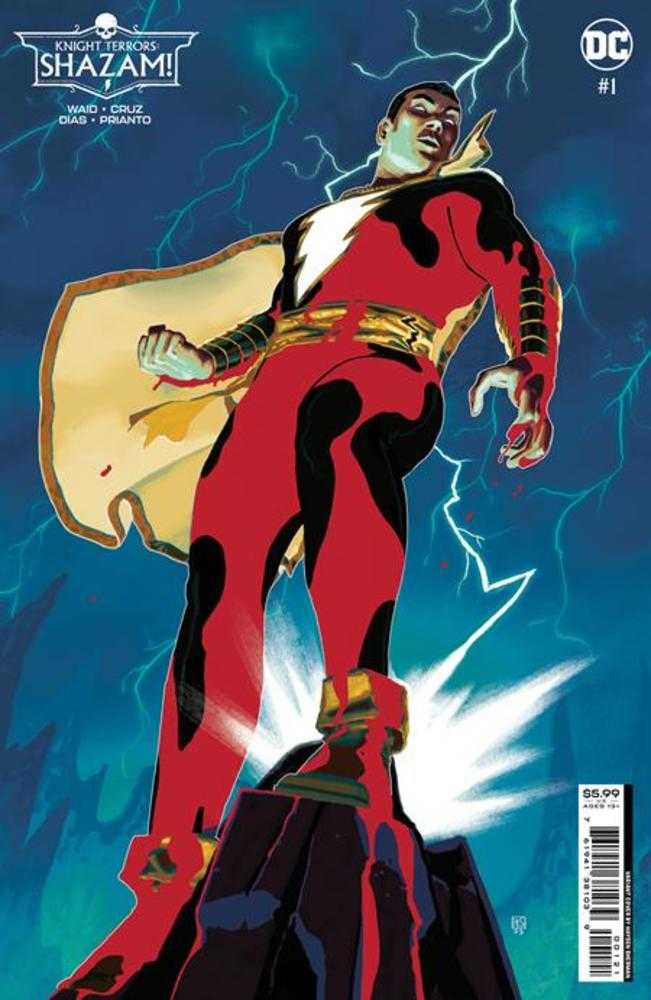 Knight Terrors Shazam #1 (Of 2) Cover B Hayden Sherman Card Stock Variant | Odin's Place