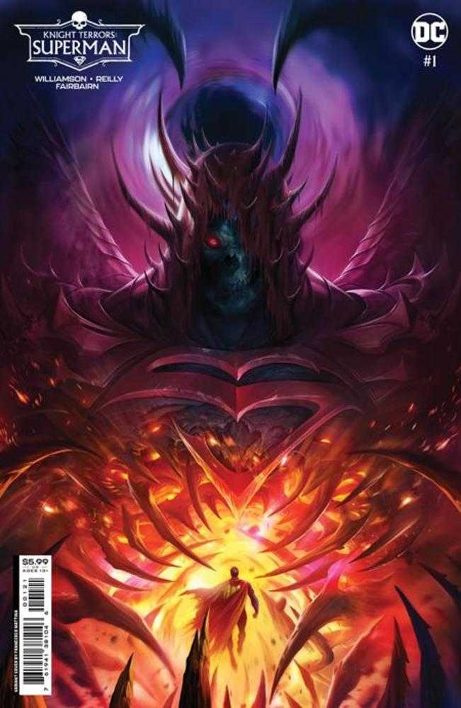 Knight Terrors Superman #1 (Of 2) Cover B Francesco Mattina Card Stock Variant | Odin's Place