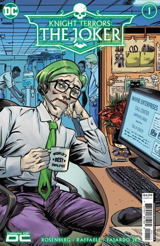 Knight Terrors Joker #1 (Of 2) Cover A Stefano Raffaele | Odin's Place