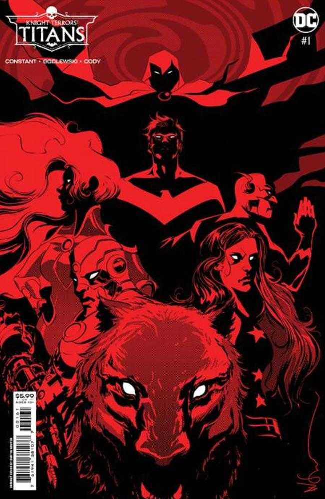 Knight Terrors Titans #1 (Of 2) Cover D Dustin Nguyen Midnight Card Stock Variant | Odin's Place
