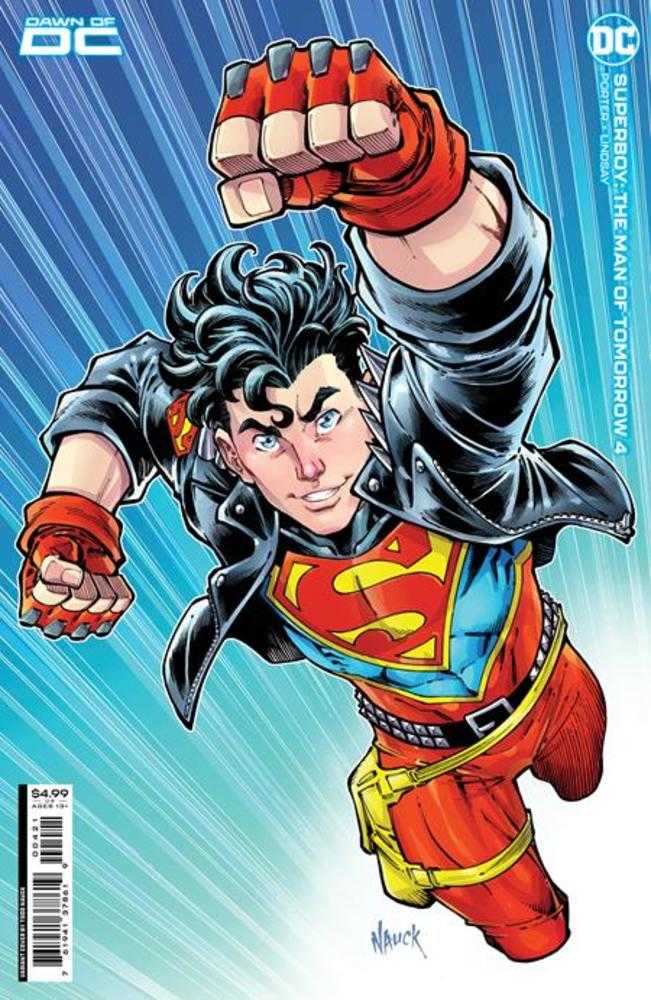 Superboy The Man Of Tomorrow #4 (Of 6) Cover B Todd Nauck Card Stock Variant | Odin's Place