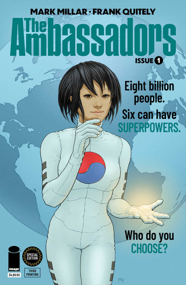 Ambassadors #1 (Of 6) 3RD Printing Special Edition (Mature) | Odin's Place