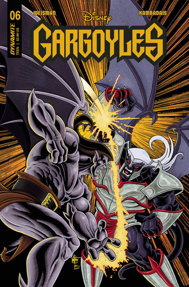 Gargoyles #6 Cover R Foc Haeser Original | Odin's Place