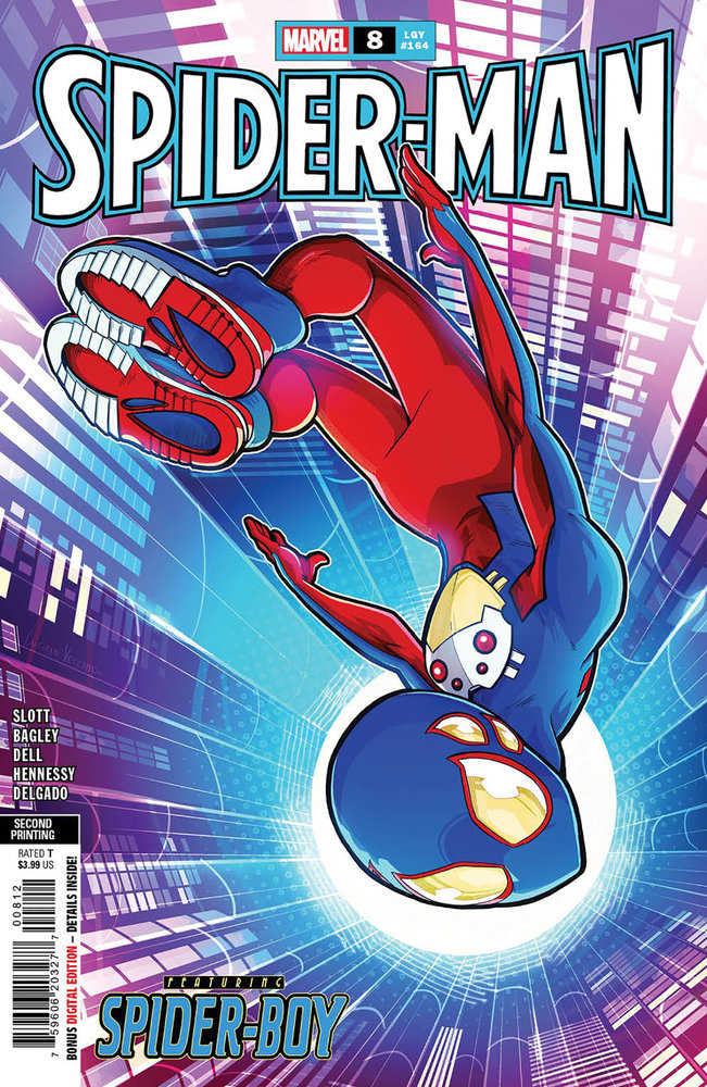 Spider-Man 8 Luciano Vecchio 2nd Print Variant | Odin's Place