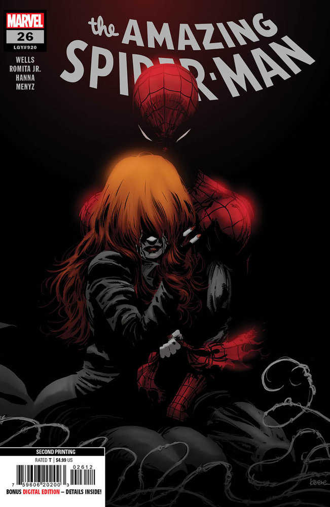Amazing Spider-Man #26 2nd Print Kaare Andrews Variant | Odin's Place
