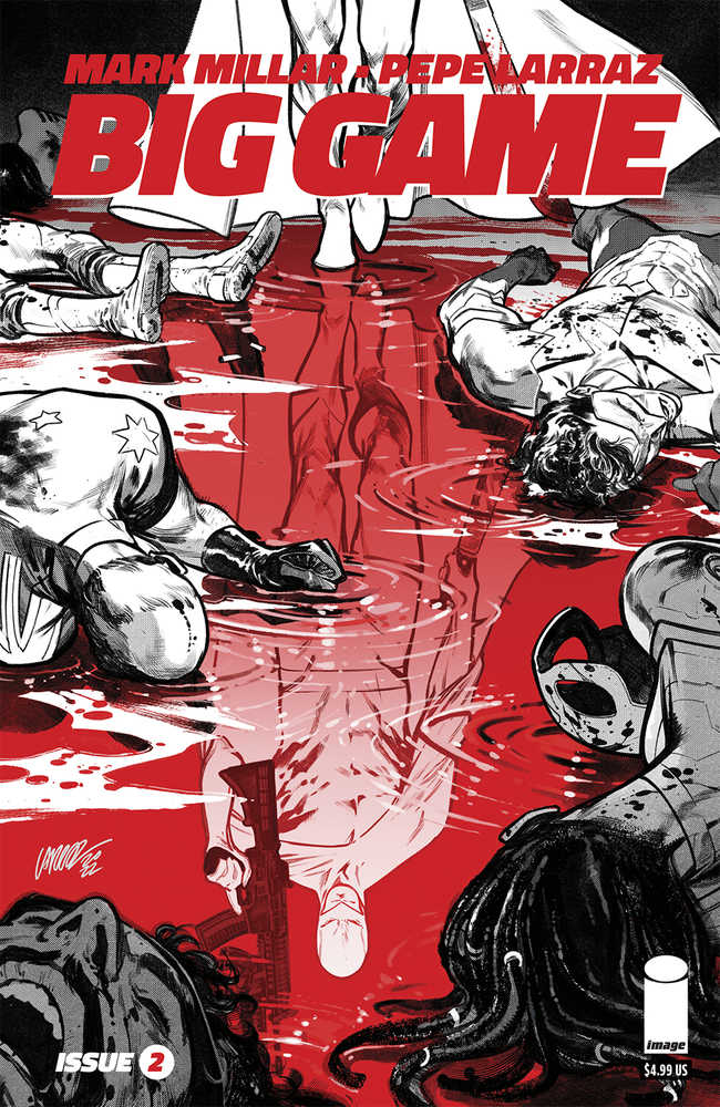 Big Game #2 (Of 5) Cover B Larraz Black & White Variant (Mature) | Odin's Place