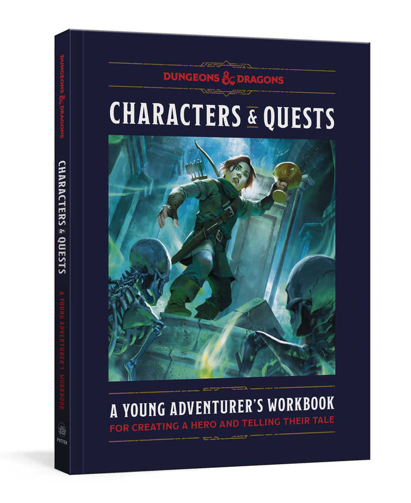 Characters & Quest D&D Workbook Hardcover | Odin's Place