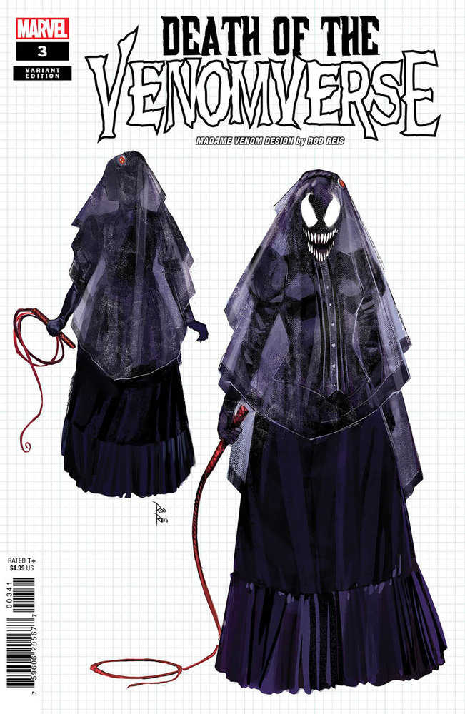 Death Of The Venomverse 3 Rod Reis Design Variant | Odin's Place