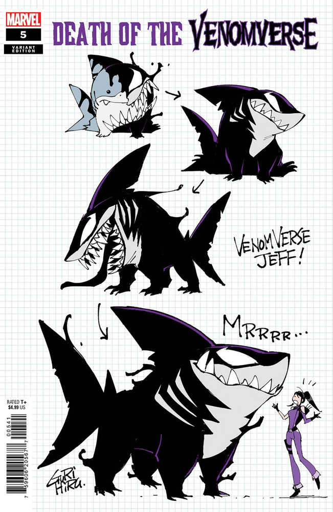 Death Of Venomverse #5 (Of 5) Gurihiru Design Variant | Odin's Place