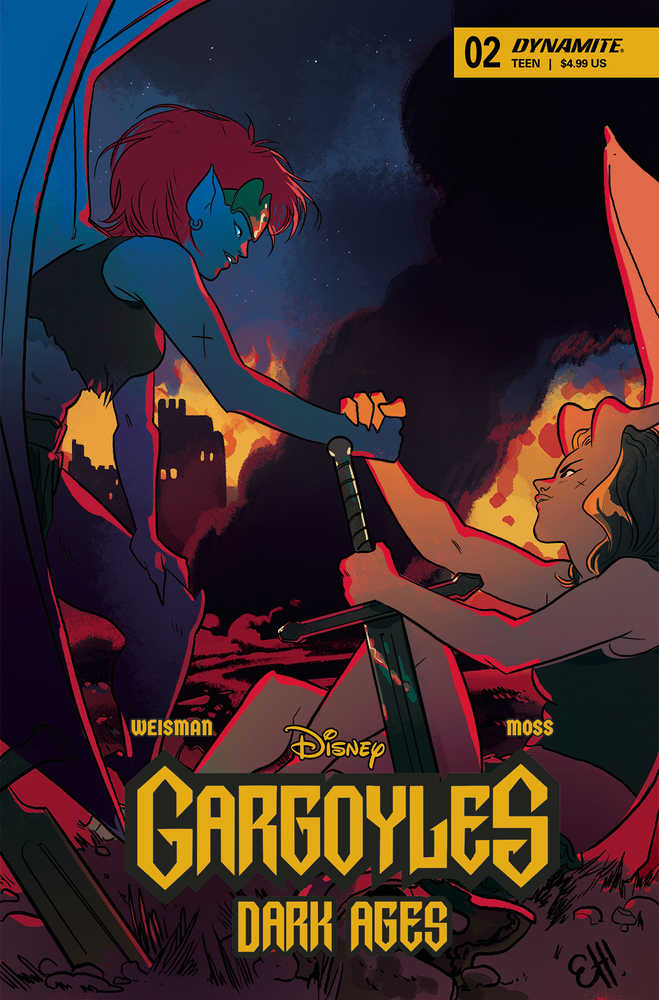 Gargoyles Dark Ages #2 Cover E Henderson | Odin's Place