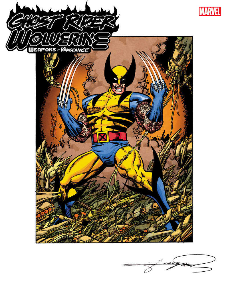 Ghost Rider/Wolverine: Weapons Of Vengeance Alpha 1 George Perez Variant | Odin's Place