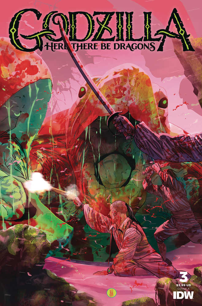 Godzilla Here There Be Dragons #3 Cover A Miranda | Odin's Place