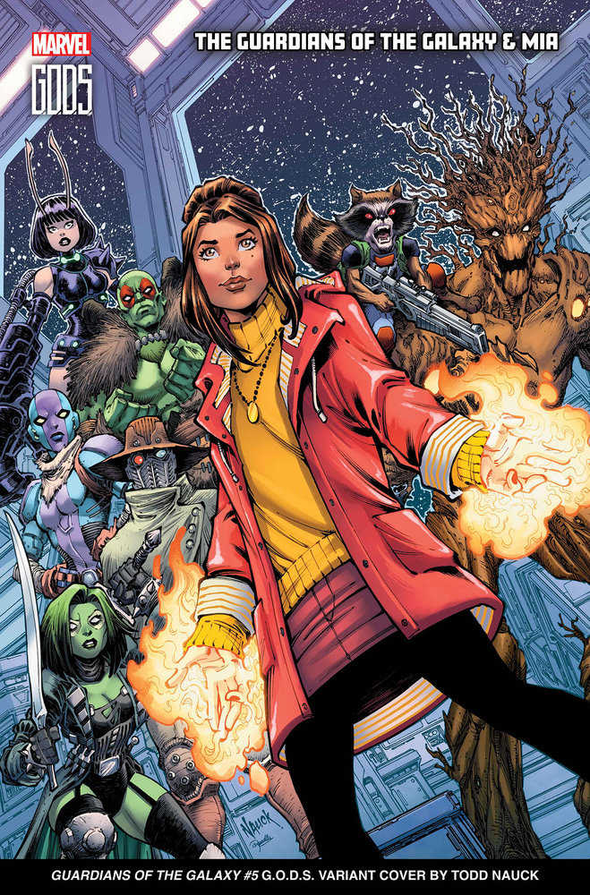 Guardians Of The Galaxy 5 Todd Nauck G.O.D.S. Variant [G.O.D.S.] | Odin's Place