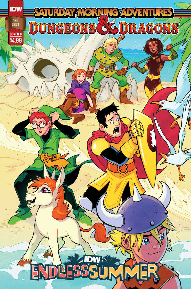 Idw Endless Summer--Dungeons & Dragons: Saturday Morning Adventures Variant B (Lawrence Connected Cover) | Odin's Place