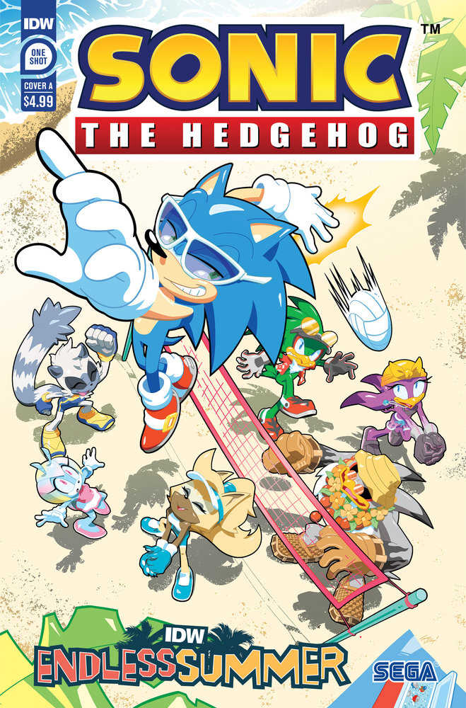 Idw Endless Summer--Sonic The Hedgehog Cover A (Yardley) | Odin's Place
