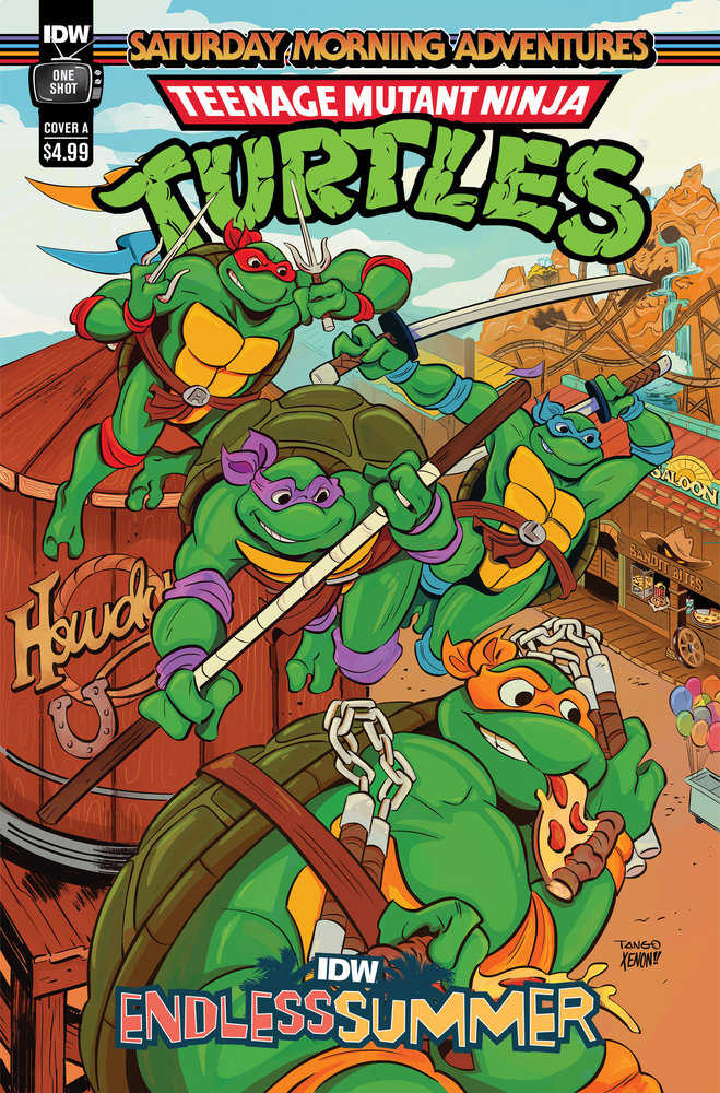 Idw Endless Summer--Teenage Mutant Ninja Turtles: Saturday Morning Adventures Cover A (Tango) | Odin's Place