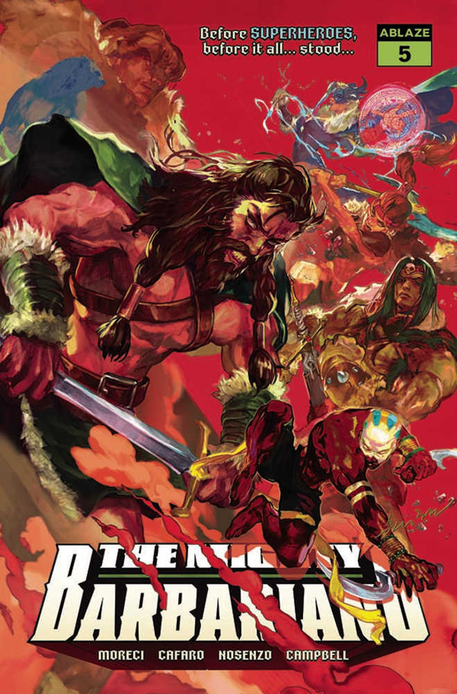 Mighty Barbarians #5 Cover A Sunghan Yune (Mature) | Odin's Place