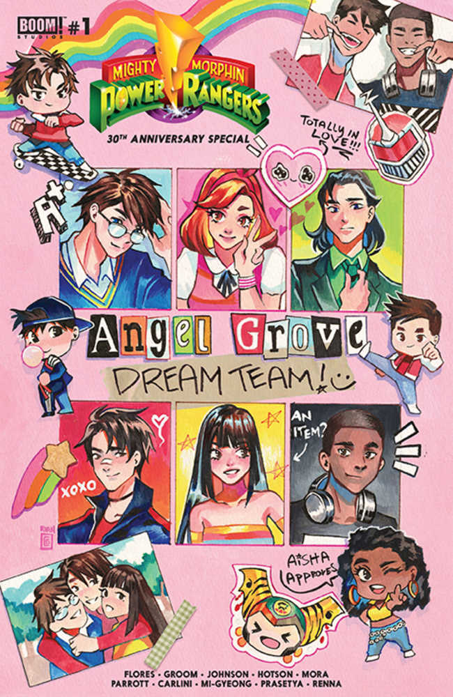 Mmpr 30th Anniversary Special #1 Cover B Gonzalez | Odin's Place