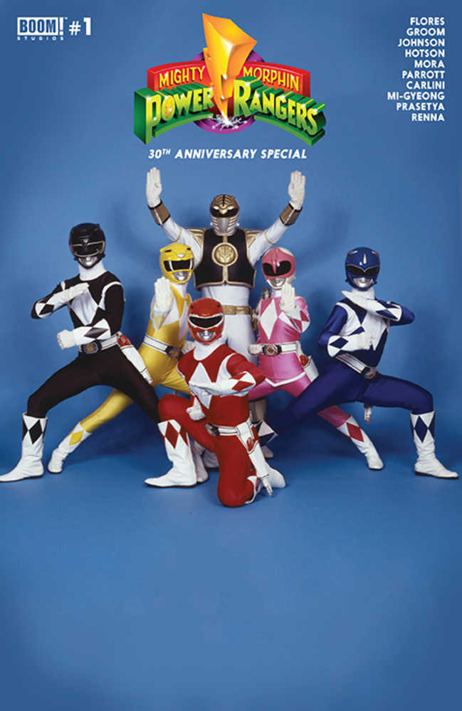 Mmpr 30th Anniversary Special #1 Cover D Photo Variant | Odin's Place