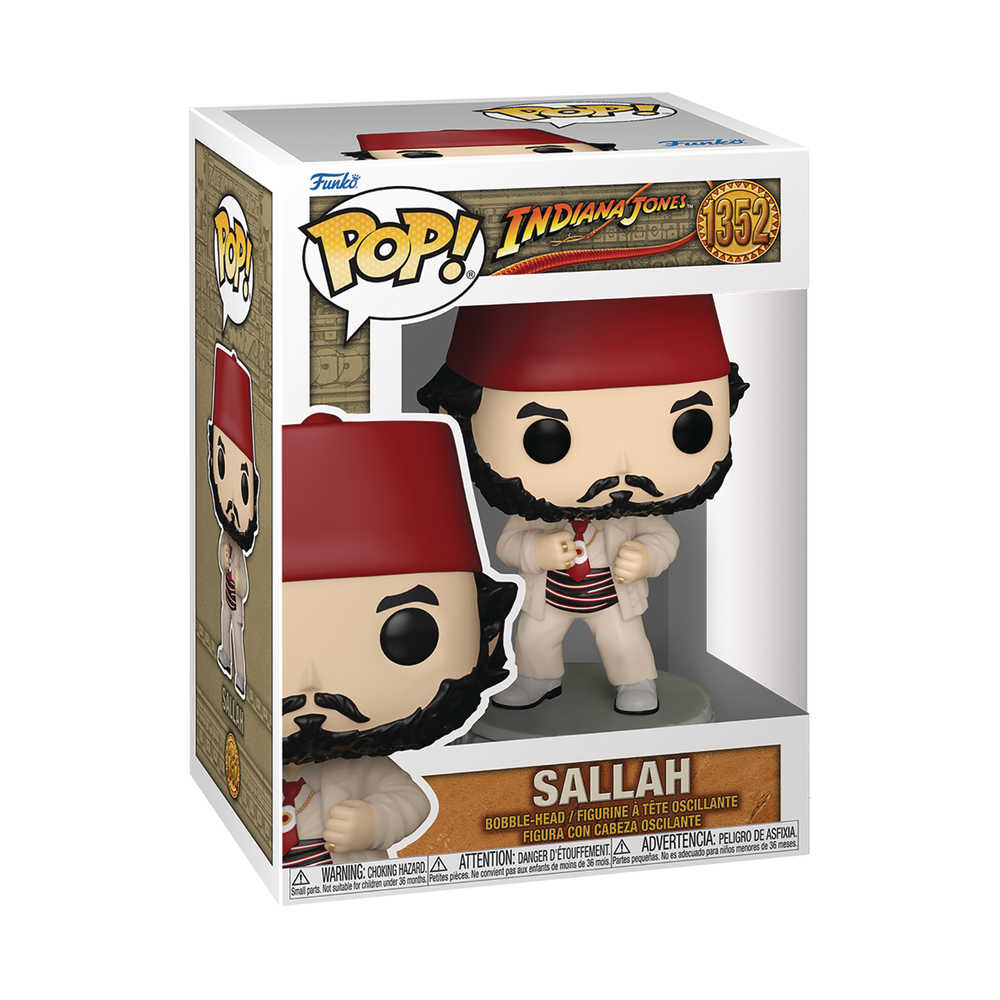 Pop Movies Indiana Jones Last Crusade Sallah Vinyl Figure | Odin's Place