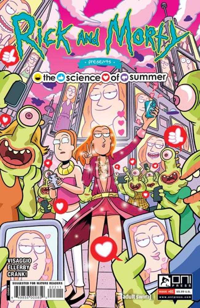 Rick And Morty Presents The Science Of Summer #1 (One Shot) Cover A Marc Ellerby (Mature) | Odin's Place