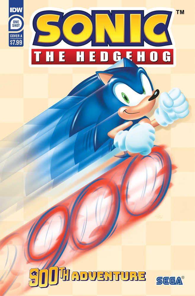Sonic The Hedgehogs 900th Adventure Cover A Yardley | Odin's Place