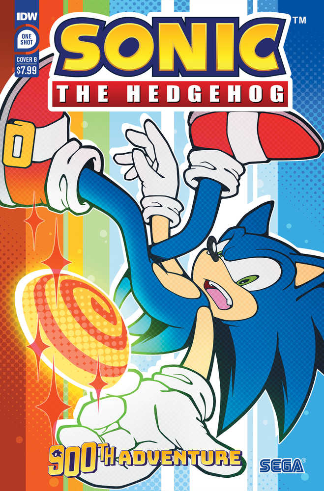 Sonic The Hedgehogs 900th Adventure Cover B Sega Of Japan | Odin's Place