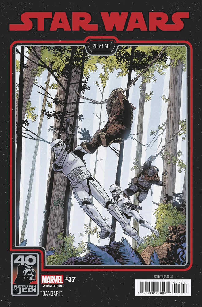 Star Wars 37 Chris Sprouse Return Of The Jedi 40th Anniversary Variant [Dd] | Odin's Place