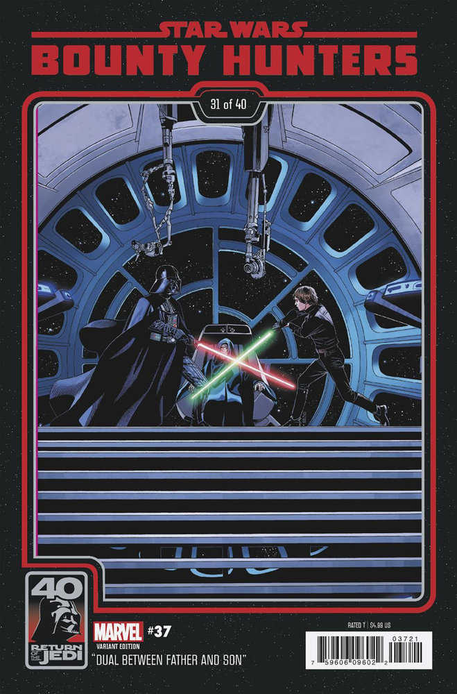 Star Wars: Bounty Hunters 37 Chris Sprouse Return Of The Jedi 40th Anniversary Variant [Dd] | Odin's Place