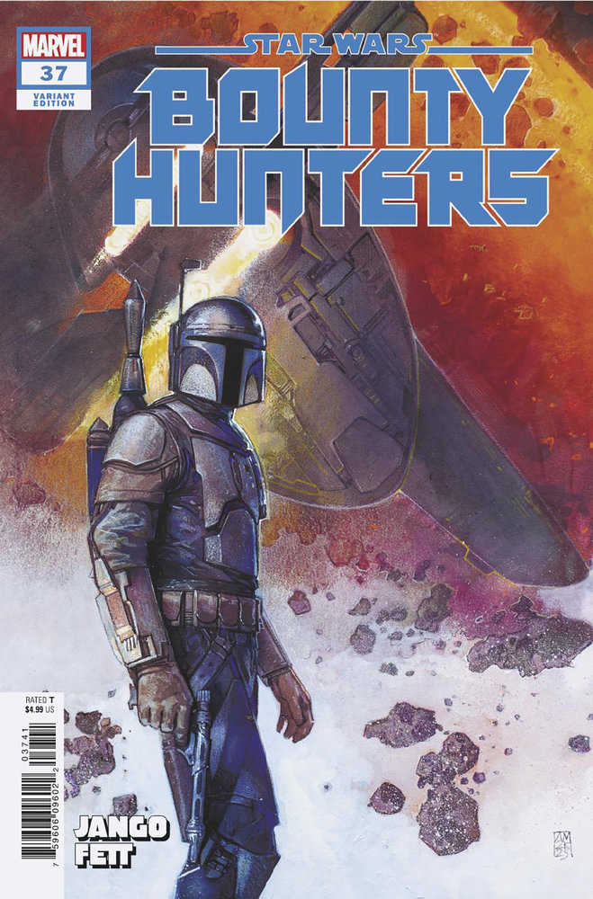 Star Wars: Bounty Hunters 37 Alex Maleev Jango Fett Variant [Dd] | Odin's Place