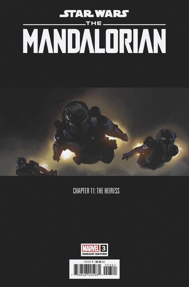 Star Wars: The Mandalorian Season 2 3 Concept Art Variant | Odin's Place