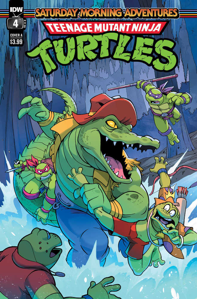 Teenage Mutant Ninja Turtles: Saturday Morning Adventures (2023-) #4 Cover A (Lawrence) | Odin's Place