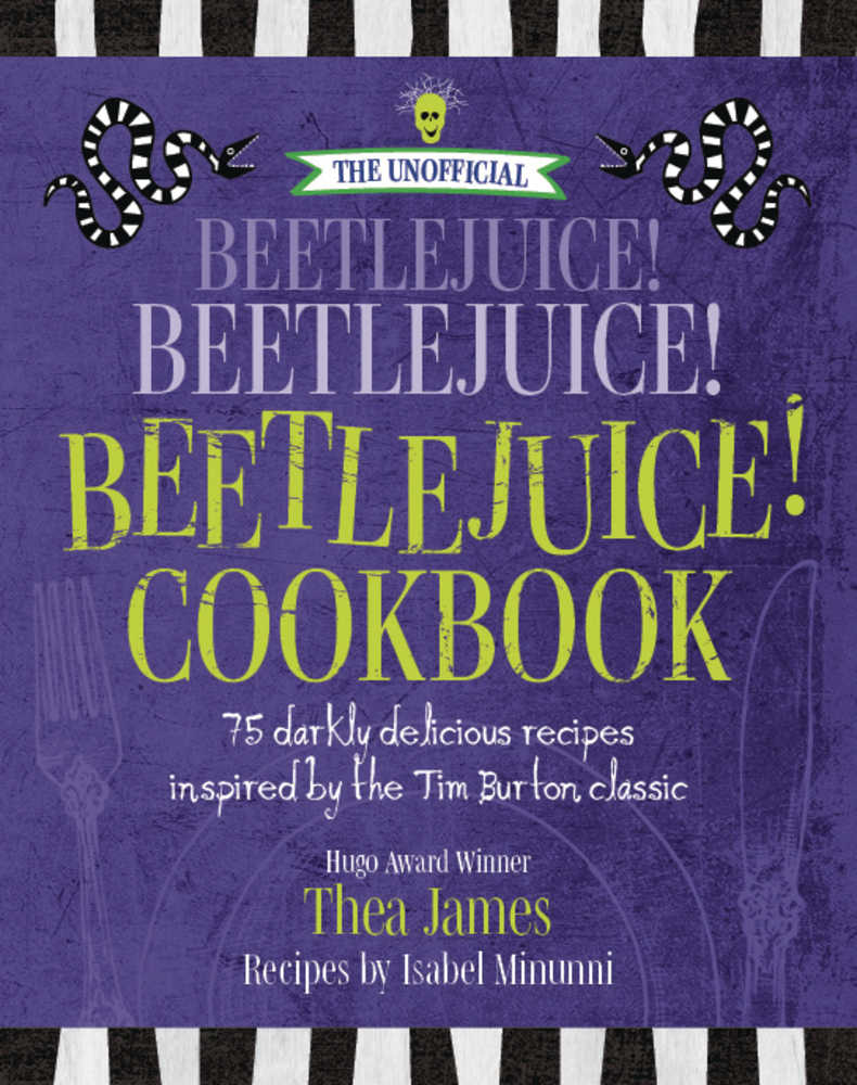 Unofficial Beetlejuice Cookbook 75 Darkly Recipes Hardcover | Odin's Place