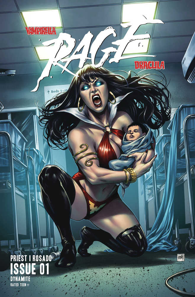 Vampirella Dracula Rage #1 Cover C Krome | Odin's Place