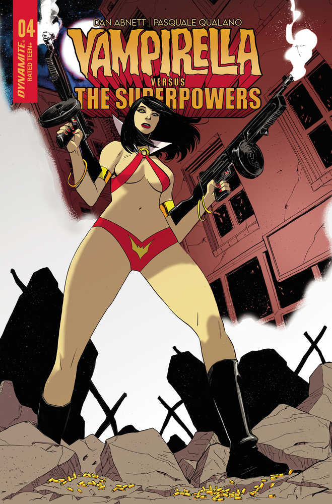 Vampirella vs Superpowers #4 Cover C Moss | Odin's Place