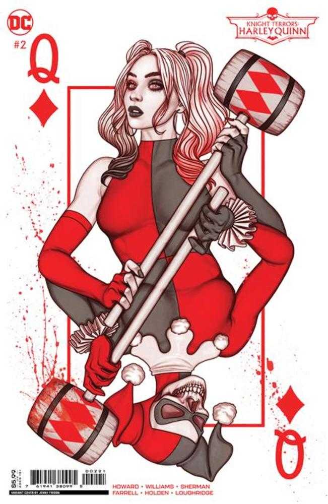 Knight Terrors Harley Quinn #2 (Of 2) Cover B Jenny Frison Card Stock Variant | Odin's Place
