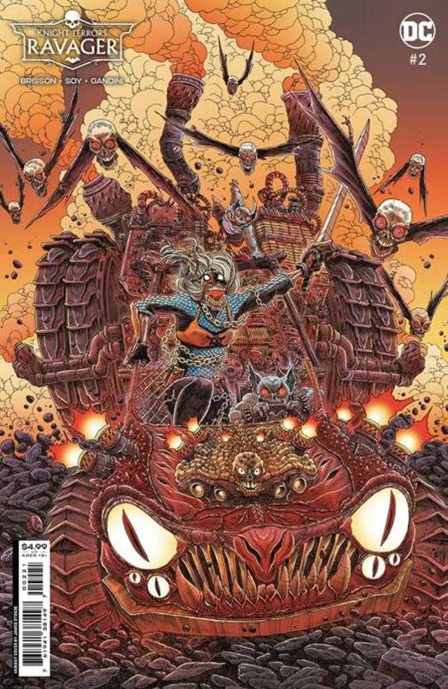 Knight Terrors Ravager #2 (Of 2) Cover B James Stokoe Card Stock Variant | Odin's Place