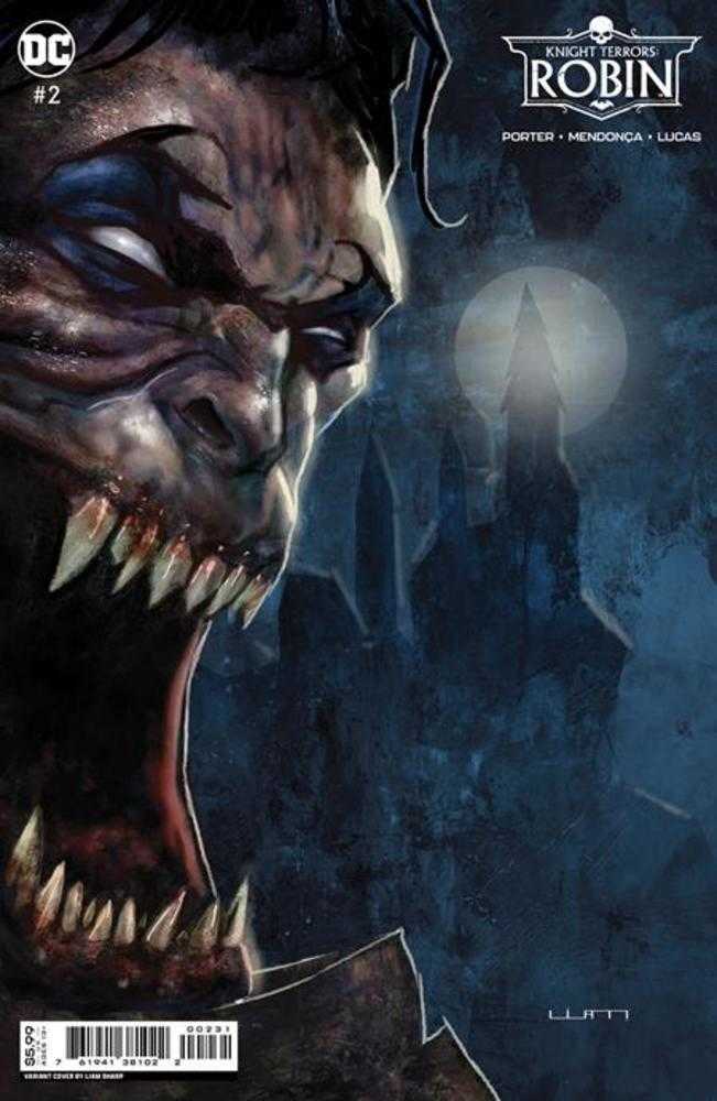 Knight Terrors Robin #2 (Of 2) Cover C Liam Sharp Card Stock Variant | Odin's Place