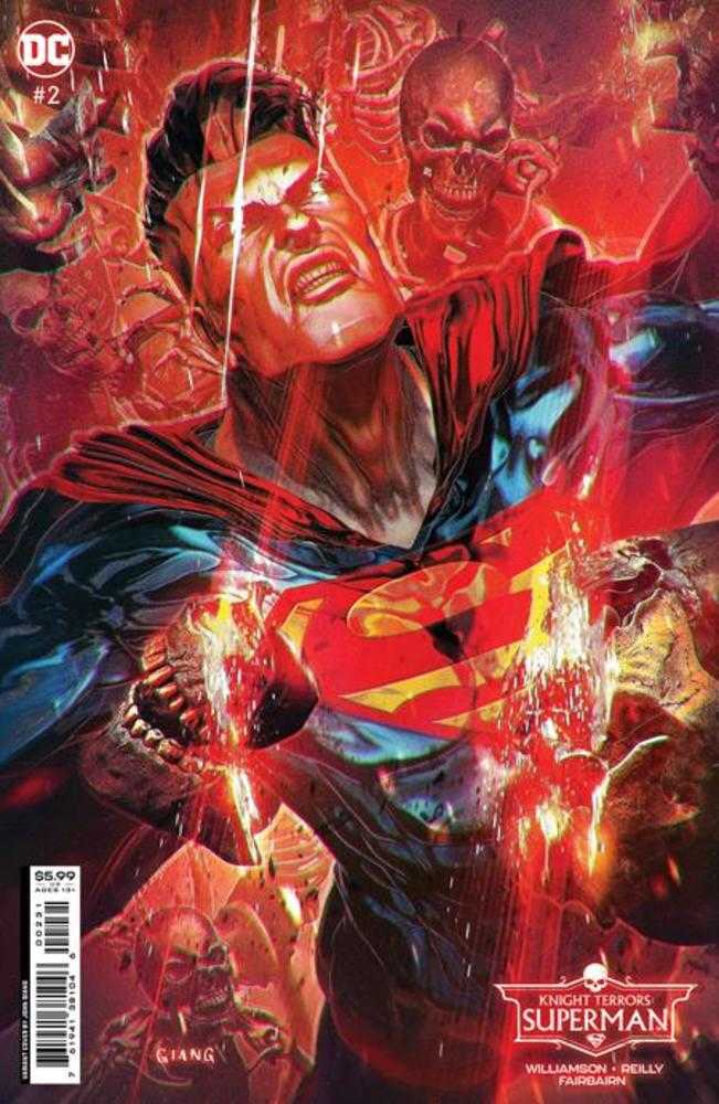 Knight Terrors Superman #2 (Of 2) Cover C John Giang Card Stock Variant | Odin's Place