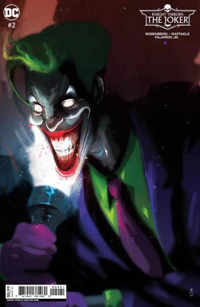 Knight Terrors Joker #2 (Of 2) Cover B Christian Ward Card Stock Variant | Odin's Place