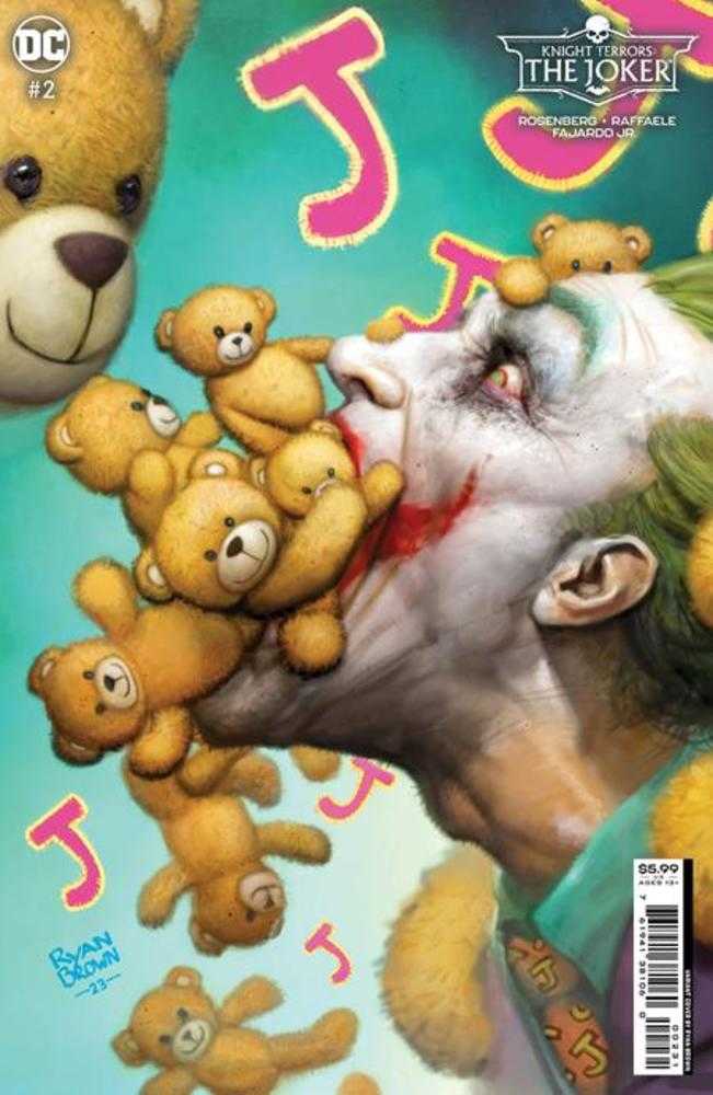 Knight Terrors Joker #2 (Of 2) Cover C Ryan Brown Card Stock Variant | Odin's Place