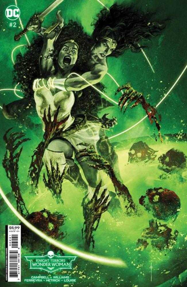Knight Terrors Wonder Woman #2 (Of 2) Cover B Sebastian Fiumara Card Stock Variant | Odin's Place