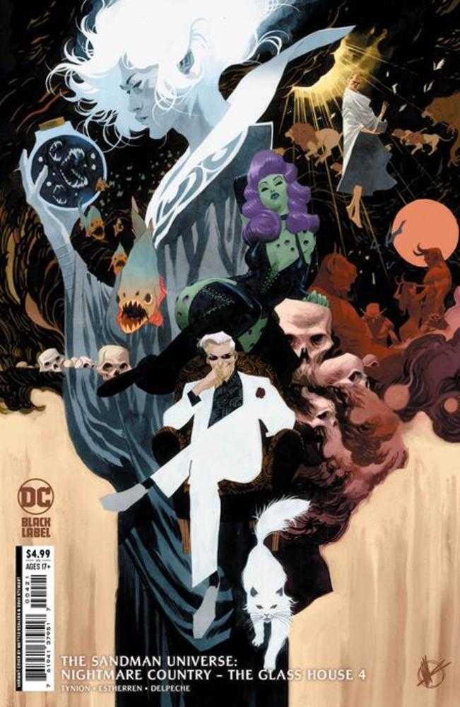 Sandman Universe Nightmare Country The Glass House #4 (Of 6) Cover B Matteo Scalera Card Stock Variant (Mature) | Odin's Place