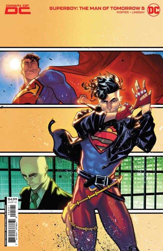 Superboy The Man Of Tomorrow #5 (Of 6) Cover B Adrian Gutierrez Card Stock Variant | Odin's Place
