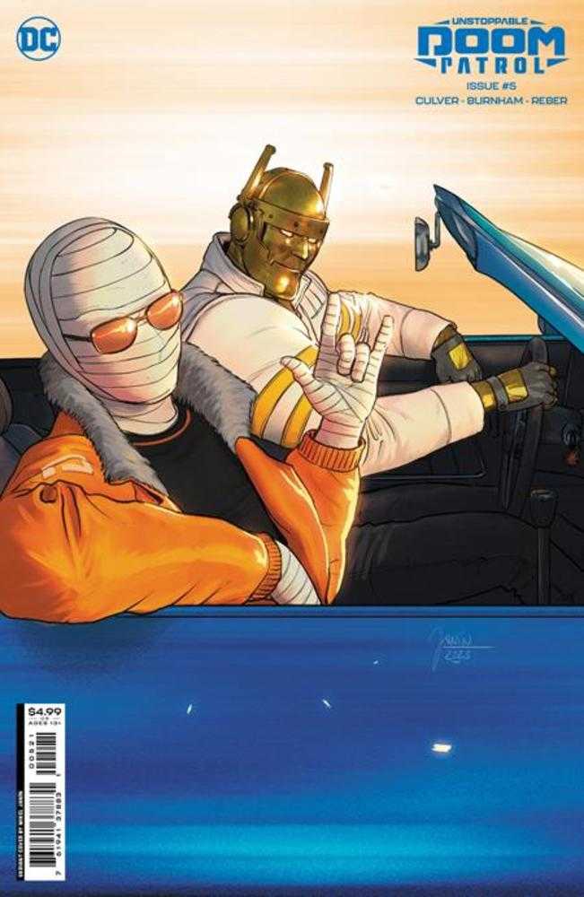 Unstoppable Doom Patrol #5 (Of 7) Cover B Mikel Janin Card Stock Variant | Odin's Place
