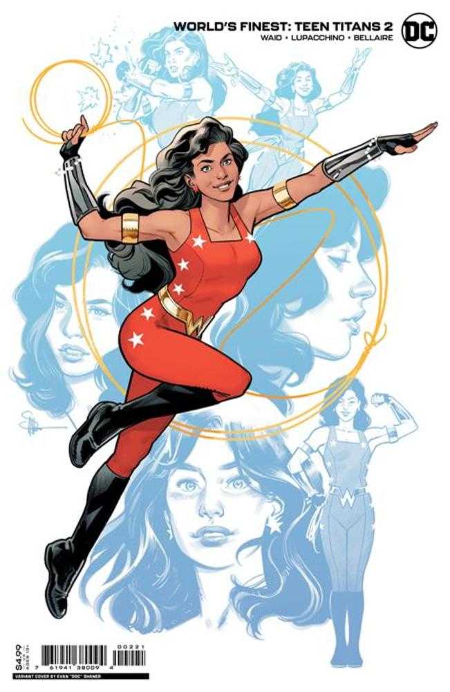 Worlds Finest Teen Titans #2 (Of 6) Cover B Evan Doc Shaner Card Stock Variant | Odin's Place