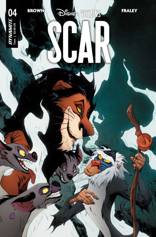 Disney Villains Scar #4 Cover Q Foc Bonus Lee Original | Odin's Place
