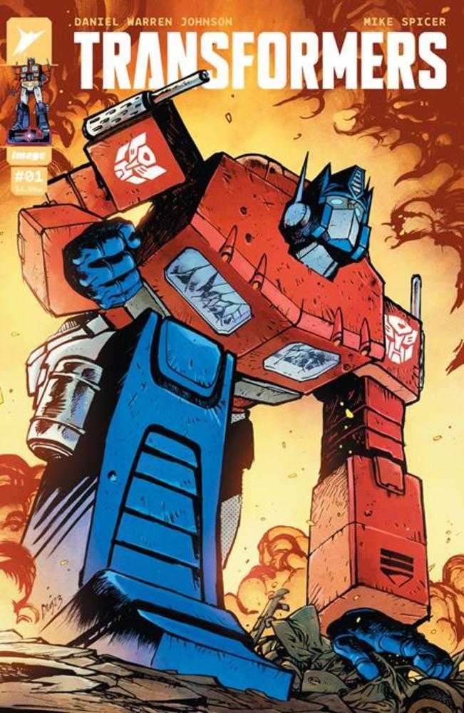 Transformers #1 Cover A Daniel Warren Johnson | Odin's Place
